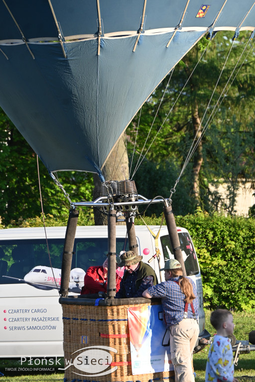 Balony unoszące się nad Płońskiem