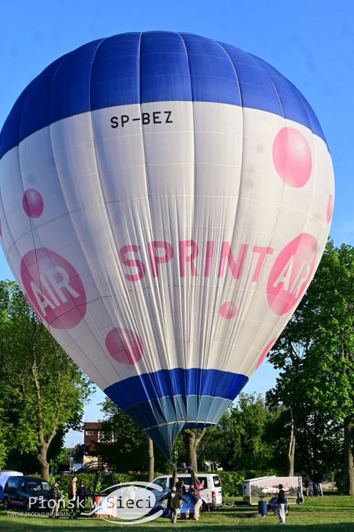 Balony unoszące się nad Płońskiem