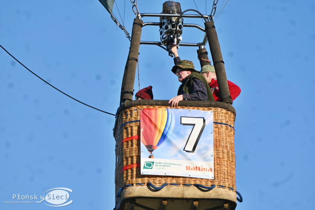 Balony unoszące się nad Płońskiem