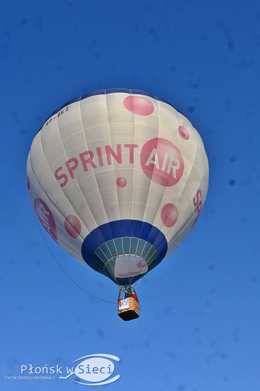 Balony unoszące się nad Płońskiem