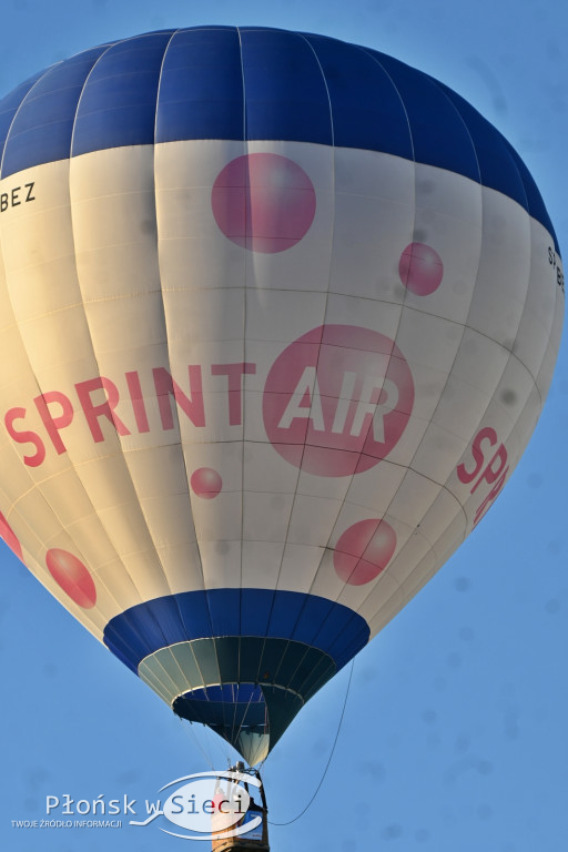 Balony unoszące się nad Płońskiem