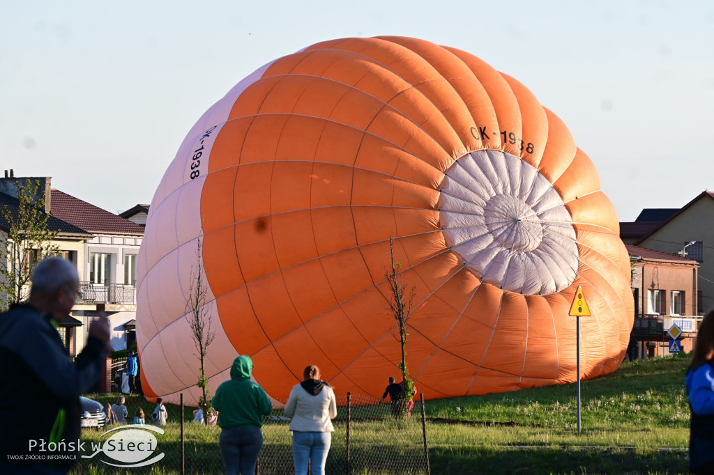 Balony unoszące się nad Płońskiem