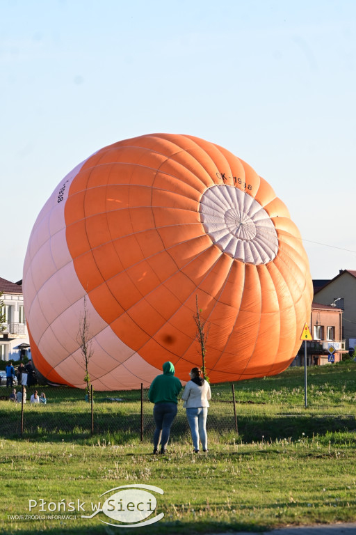 Balony unoszące się nad Płońskiem