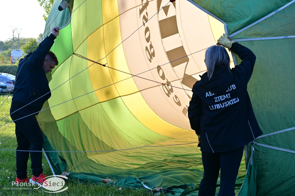 Balony unoszące się nad Płońskiem
