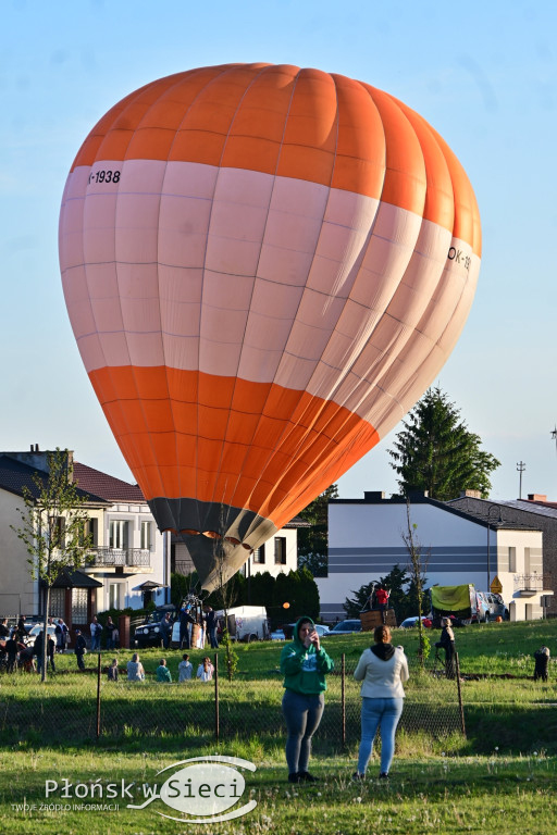 Balony unoszące się nad Płońskiem