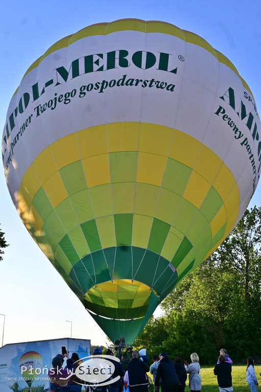 Balony unoszące się nad Płońskiem