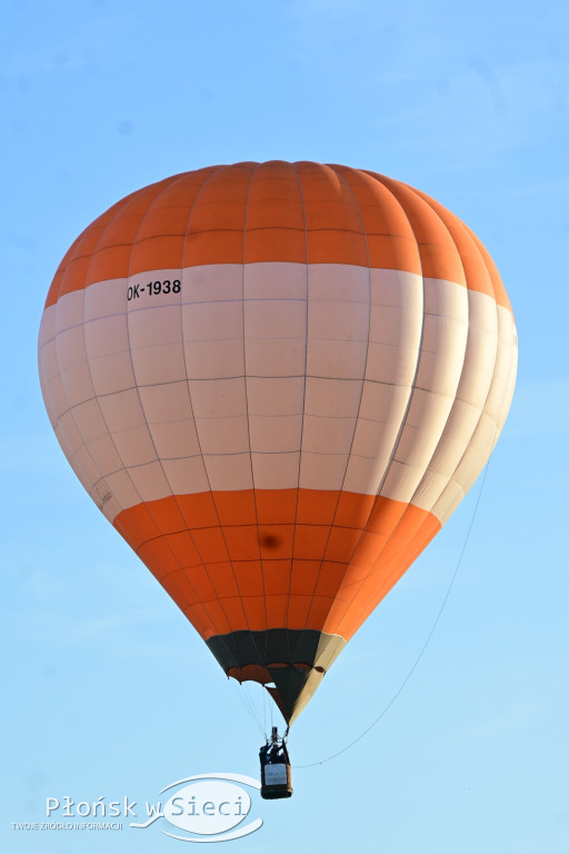 Balony unoszące się nad Płońskiem