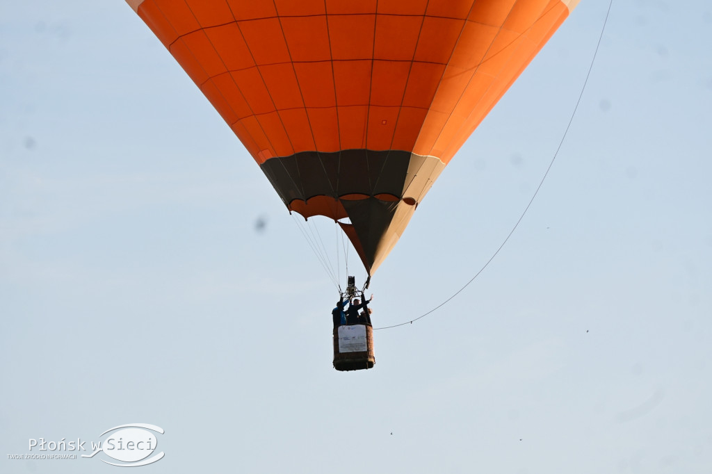 Balony unoszące się nad Płońskiem