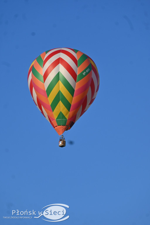 Balony unoszące się nad Płońskiem