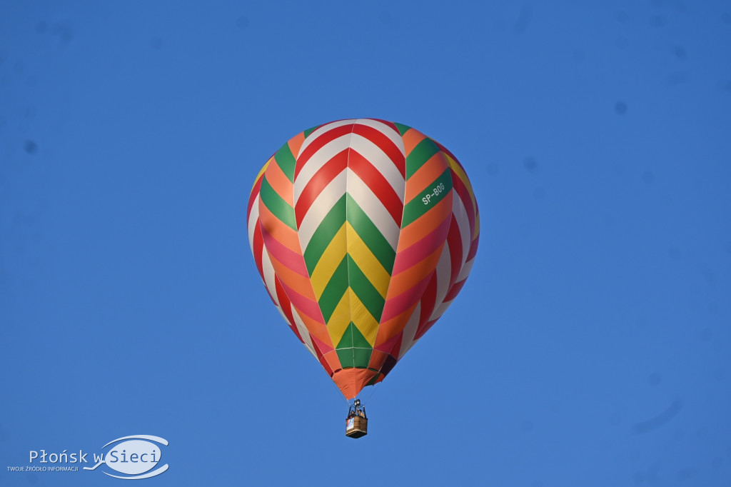 Balony unoszące się nad Płońskiem