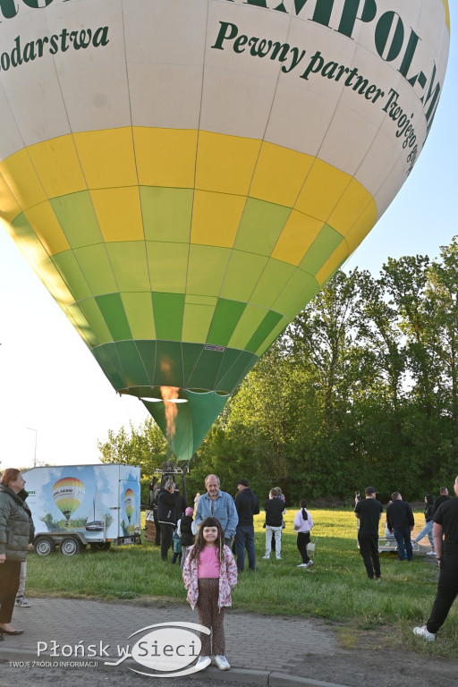 Balony unoszące się nad Płońskiem