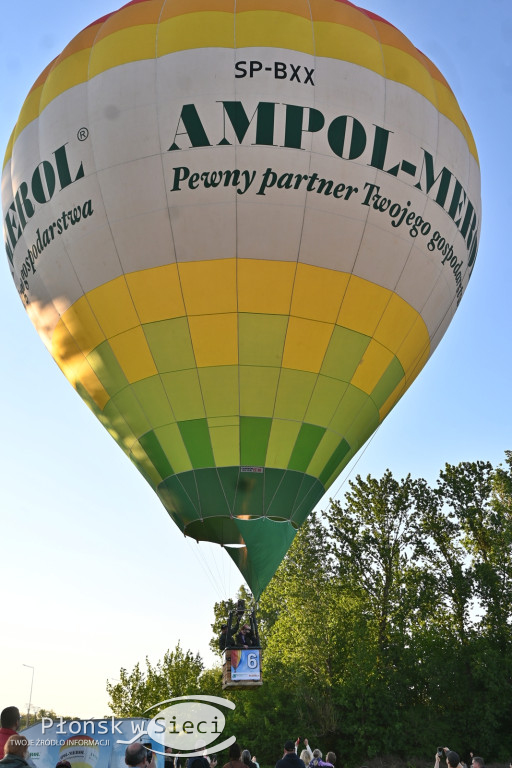 Balony unoszące się nad Płońskiem