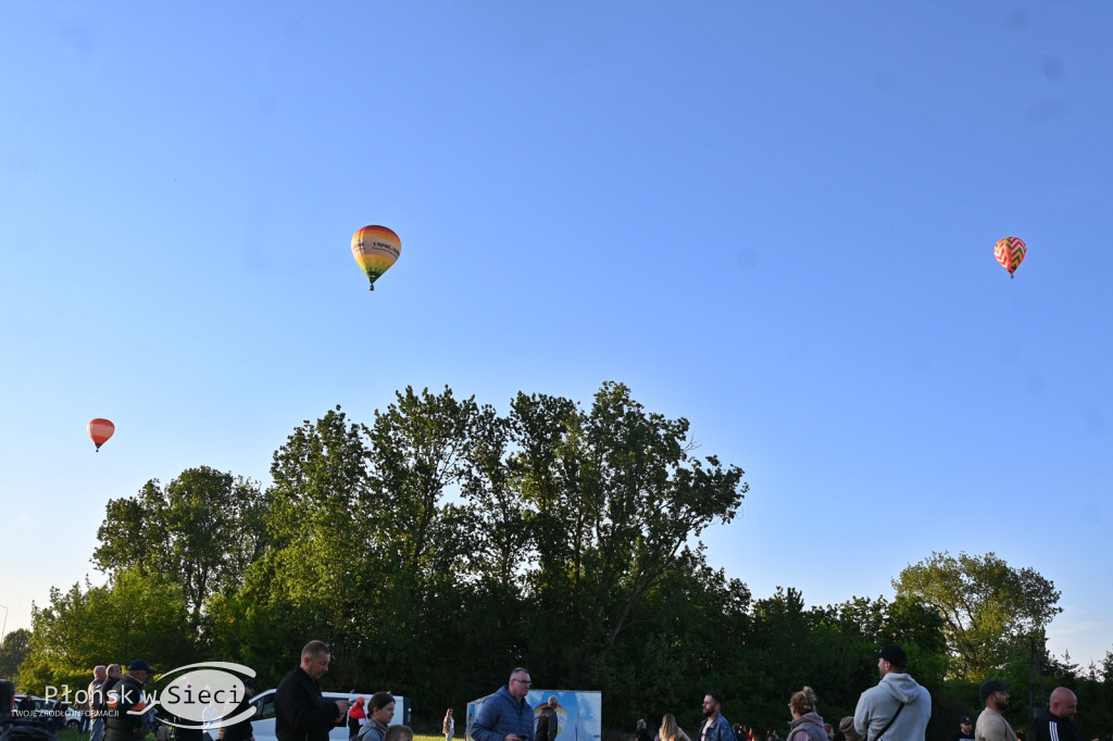 Balony unoszące się nad Płońskiem