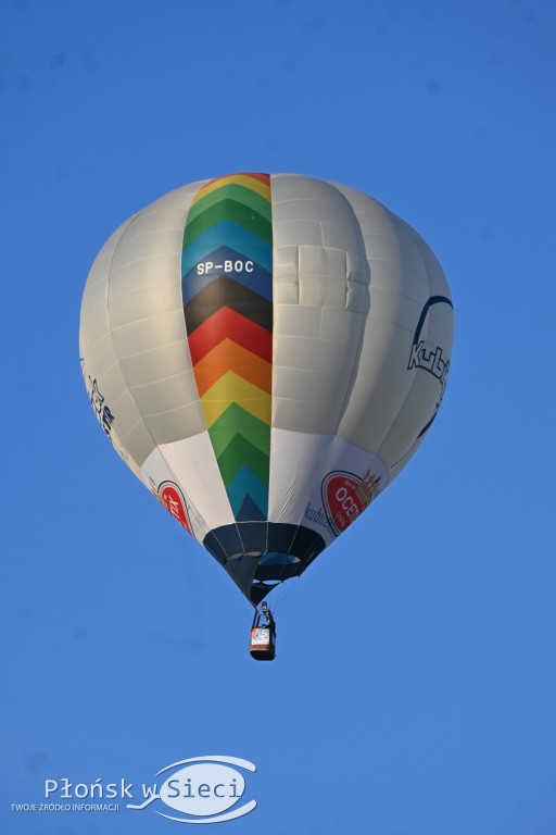 Balony unoszące się nad Płońskiem