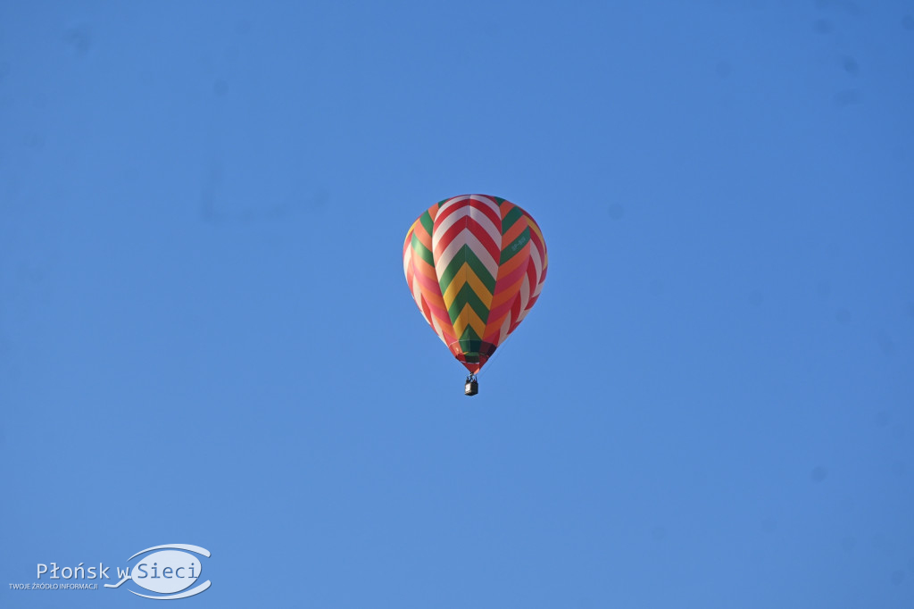 Balony unoszące się nad Płońskiem