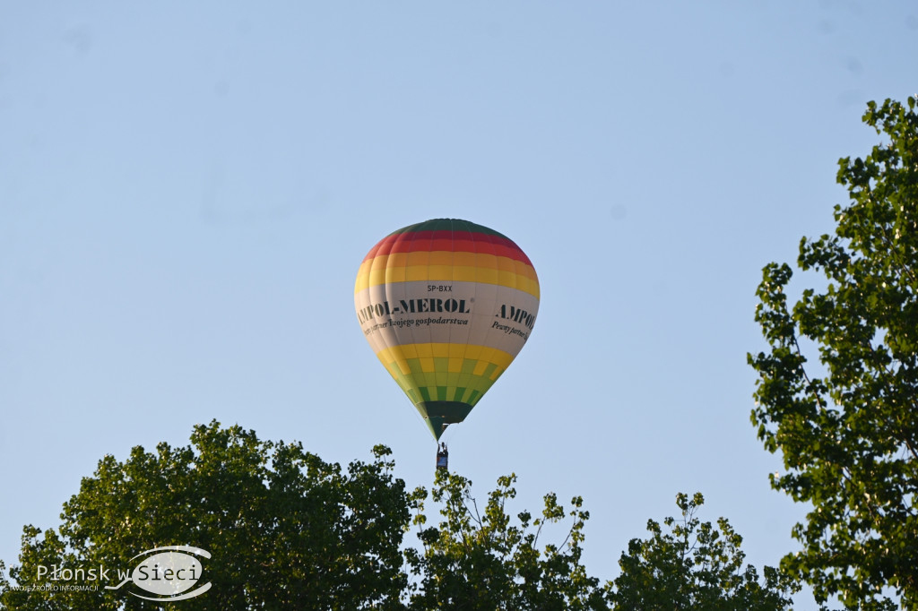 Balony unoszące się nad Płońskiem