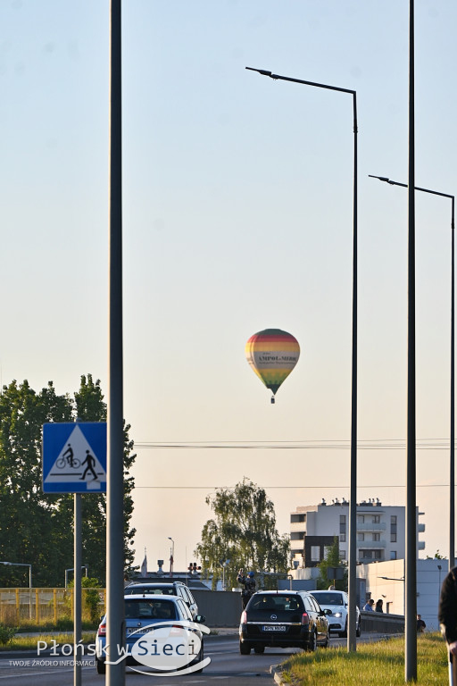 Balony unoszące się nad Płońskiem