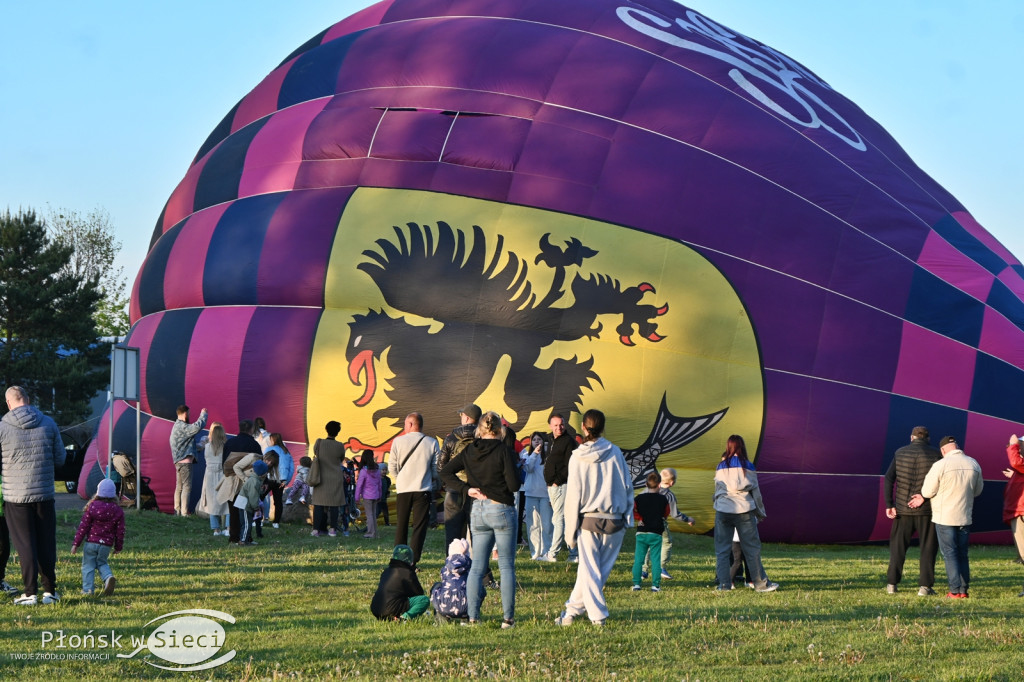 Balony unoszące się nad Płońskiem