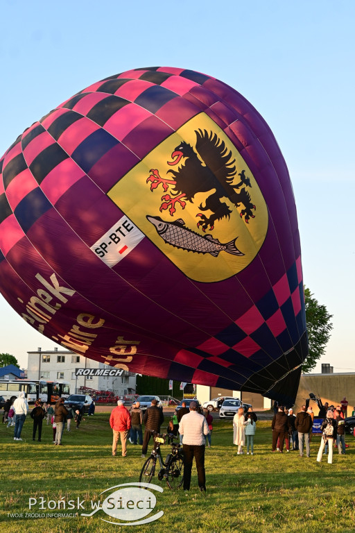 Balony unoszące się nad Płońskiem