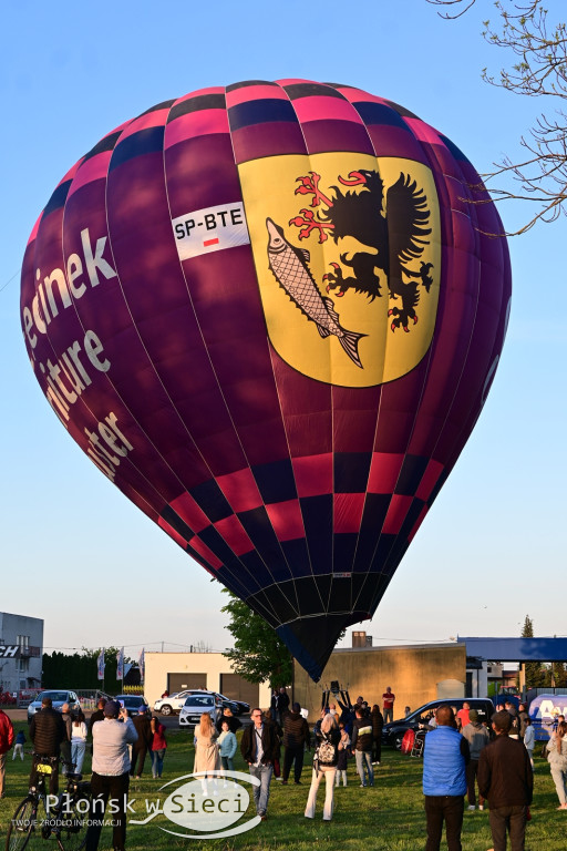 Balony unoszące się nad Płońskiem