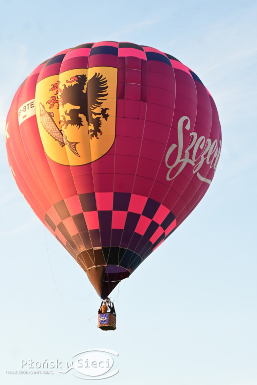 Balony unoszące się nad Płońskiem