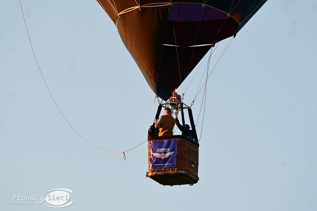 Balony unoszące się nad Płońskiem