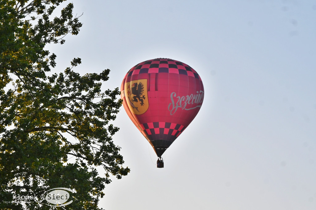 Balony unoszące się nad Płońskiem