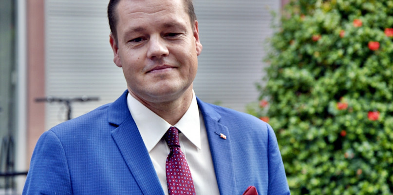 Marcin Kośmider, kandydat lokalnych struktur Prawa i Sprawiedliwości na burmistrza naszego miasta [FOTO: DT]