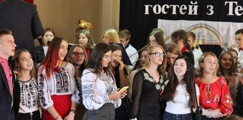 Wymiana młodzieży polsko-ukraińskiej w płońskim ogólniaku - finał 