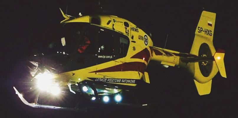 Wezwano śmigłowiec pogotowia ratunkowego. Nieszczęście w domu weselnym 