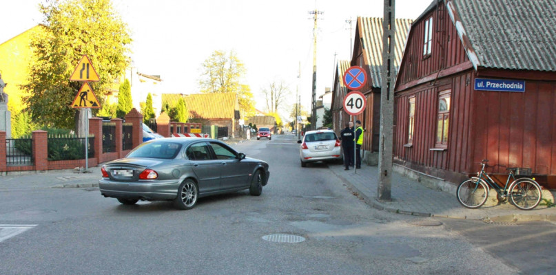 Z miejsca sobotniego wypadku w Raciążu [Foto: KPP w Płońsku]