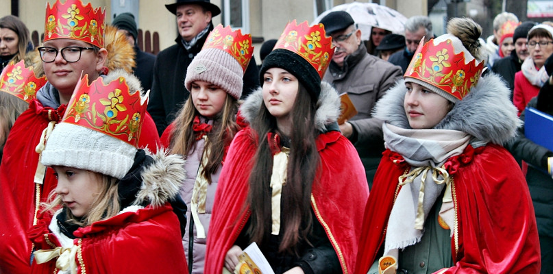 Orszak Trzech Króli 2020 w Raciążu [Foto: Dawid Ziółkowski]