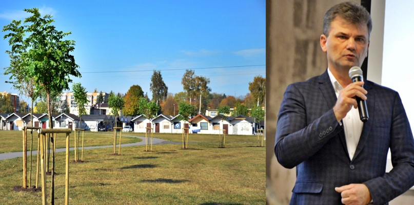 Park nad Płonką zyskał nazwę 120-lecia Banku Spółdzielczego w Płońsku