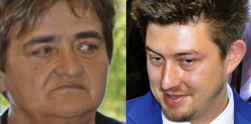 Na zdjęciu Elżbieta Grodkiewicz i Artur Adamski, radni powiatowi [Foto: Redakcja/Archiwum]