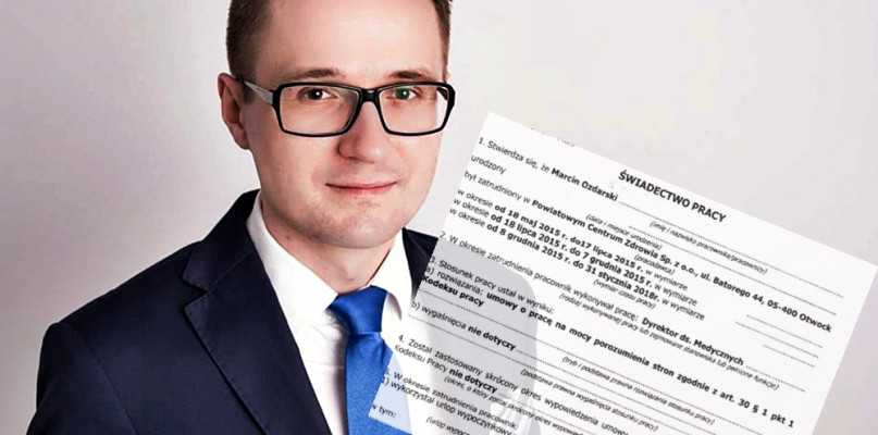 Nie jest prawdą, że  zwoniono mnie dyscyplinarnie z funkcji dyrektora szpitala w O