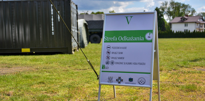 Z miejsca, gdzie od 28 maja ruszy mobilny punkt pobierania testów na koronawirusa pracownikom sezonowym [Foto: Łukasz Wielechowski]