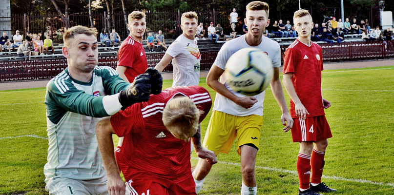 Płoński PAF poradził sobie z kolejnym domowym rywalem, tym razem gospodarze ograli przyjezdnych z Glinojecka [Foto: Krystian Jobski] 