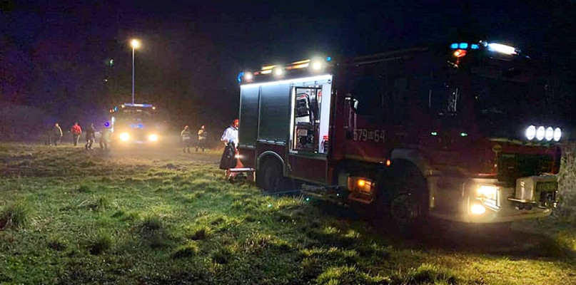 Z miejsca niedzielnej akcji [Foto: OSP KSRG Naruszewo]