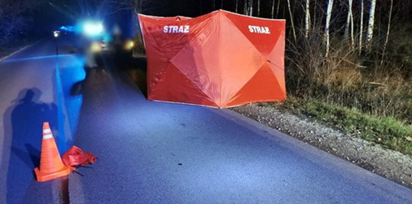 To już trzecia osoba, która zginęła na naszych drogach w ciągu dwóch dni [Foto: OSP Raciąż]  