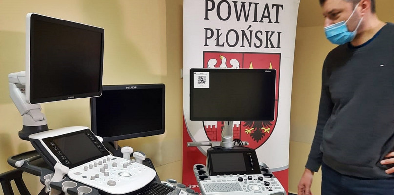 Dr n. med. Przemysław Dul przy nowym sprzęcie [Foto: Łukasz Wielechowski]