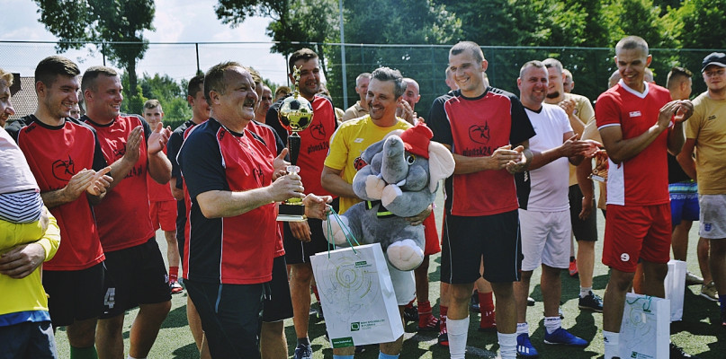 Turniejowi zwycięzcy - strażacy z Płońska [Foto: Martyna Rucka]