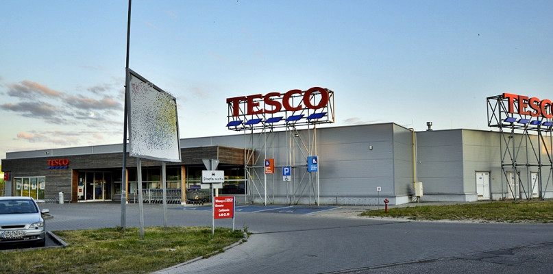 To już koniec Tesco w Płońsku [Foto: Redakcja/Archiwum]