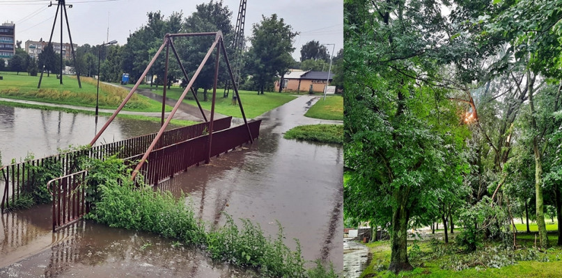 Pogoda coraz bardziej daje się we znaki [Foto: Łukasz Wielechowski]