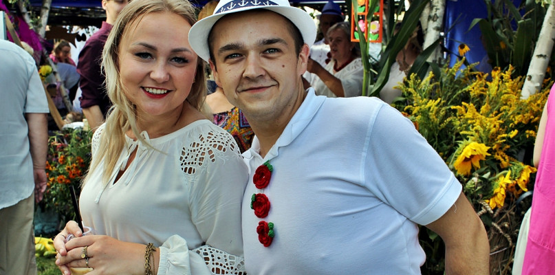 Dobre humory podczas sierpniowego Jarmarku Raciąskiego dopisywały każdemu [Foto: Dawid Ziółkowski] 