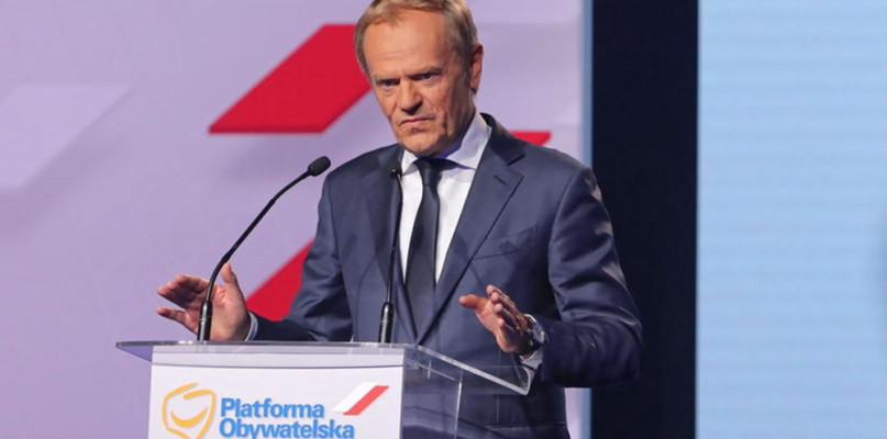 W sobotę do Płońska przyjedzie Donald Tusk, współzałożyciel i wieloletni lider Platformy Obywatelskiej, były premier RP i przewodniczący Rady Europejskiej [Fot. PAP/Wojciech Olkuśnik]