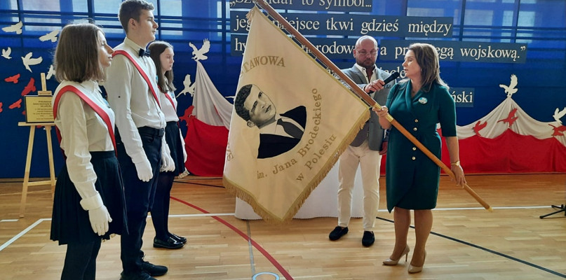 Czwartkowe uroczystości w Polesiu miały nader doniosły charakter [Fot. Łukasz Wielechowski]