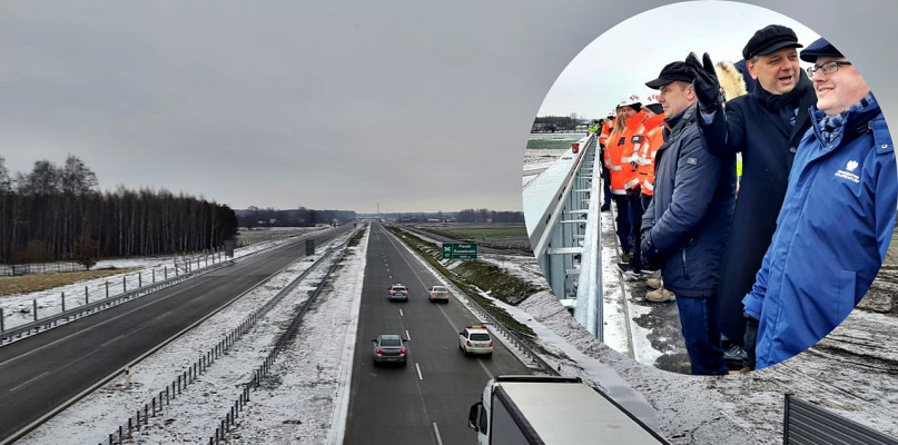 Trasa z Płońska do Mławy już otwarta [Fot. Łukasz Wielechowski]