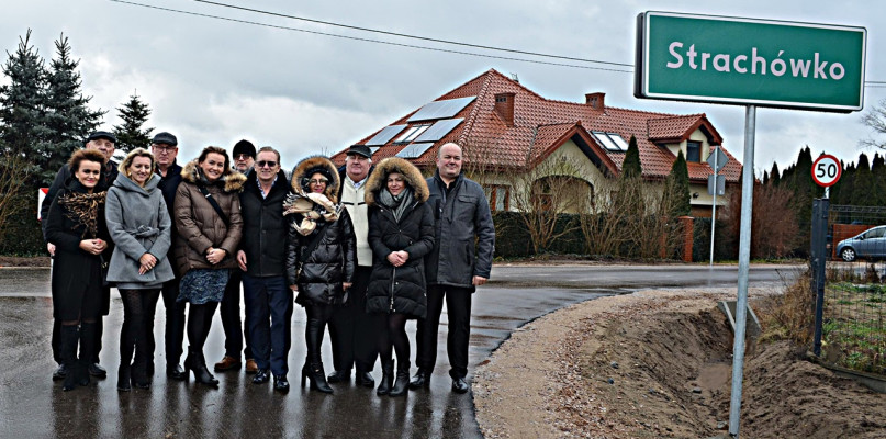 Rozbudowa drogi gminnej Strachówko – Poświętne