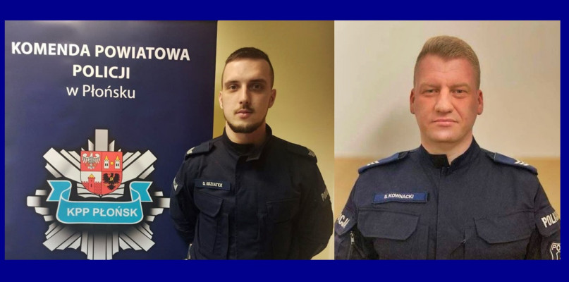 Nowi dzielnicowi w płońskiej komendzie i w Komisariacie Policji w Raciążu