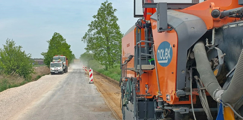 Roboty drogowe mają potrwać do końca października tego roku [fot.: Łukasz Wielechowski]